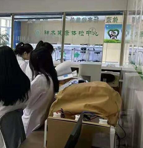 全自動陰道分泌物黄瓜视频免费下载器廠家走進神木市體檢中心